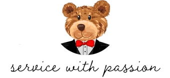 Service with passion logo